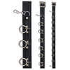 Leather Bondage Belt With 9 Small Rings