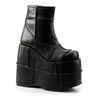 STACK-201 7 Inch Tall Men's Platform Boots