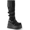 Demonia STOMP-228 Knee High Platform Boots