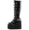 SWING-815 Black Metal Boots