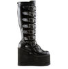 SWING-815 Black Metal Boots