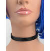 Thin Black Leather Choker