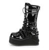 TRASHVILLE-138 Patent Platform Boots
