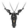 Undying Homage Coffin and Skeleton Necklace