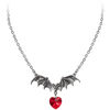 Vampire Loveheart Pendant Necklace