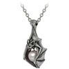 Vampire's Eye Bat Pendant Necklace