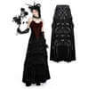 Velvet Obscura Gothic Full Length Skirt