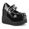 VOID-37 Black Patent Maryjane Platform Shoes
