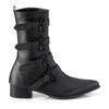 WARLOCK-110 Mid-Calf Pointy Toe Boots