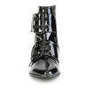 WARLOCK-55 Patent Pointy Toe Boots