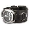 WB2R Black Leather Watchband