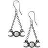 Wiccan Moon Earrings