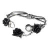 Wild Black Rose Bracelet