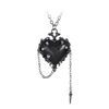 Witches Heart Pendant Necklace