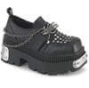 Demonia Wrath-42 Square-toe Platform Shoes