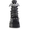 WRATH-55 Square-Toe Platform Ankle Boot