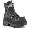 WRATH-55 Square-Toe Platform Ankle Boot