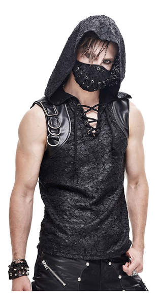 Wrex Men s Gothic Sleeveless Shirt