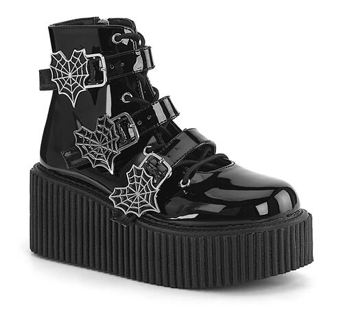 靴 CREEPERS BUKLE PATENT LEATHER SHOES 靴 CREEPERS BUKLE PATENT LEATHER SHOES CREEPERS BUKLE PATENT