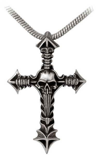 Cruxinomica Pendant - A Lovecraftian Gothic Cross