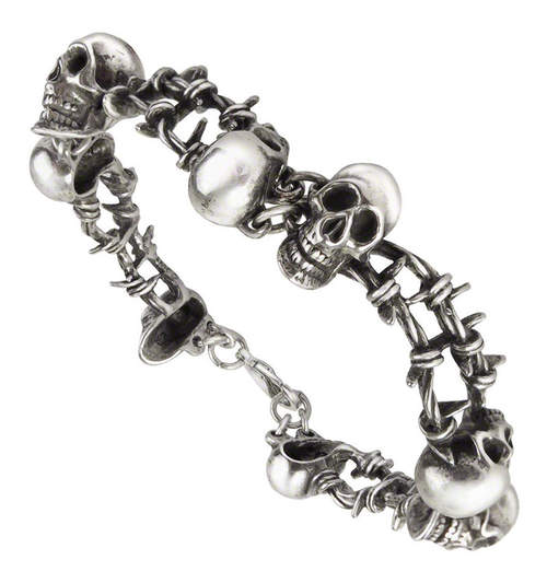 ALCHEMY GOTHIC: VIS VIVA Bracelet 生命力 Vis Viva Dragon Unisex Bangle • Immoral Fashion