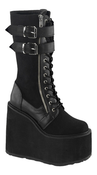 SWING-221 Vegan Platform Boots