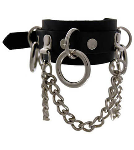 13CH Leather Wristband