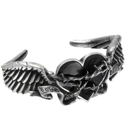 Black Romance Bangle Bracelet