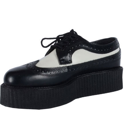 creepers white and black