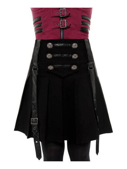 Dark Academy Mini Skirt