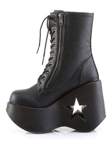 vegan platform boots