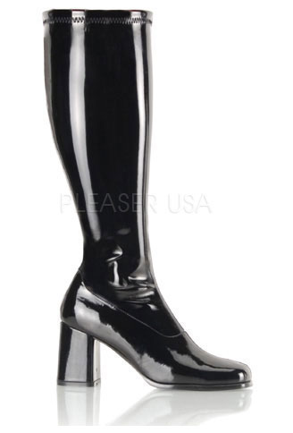 GOGO-300WC Wide Patent Boots