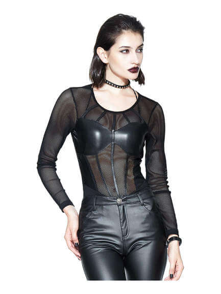Keva Women's long sleeve mesh shirt