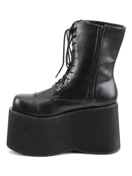 black platform boots men