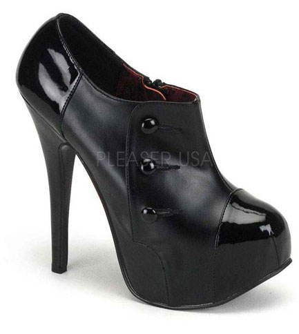TEEZE-20 Black Platform Shoes