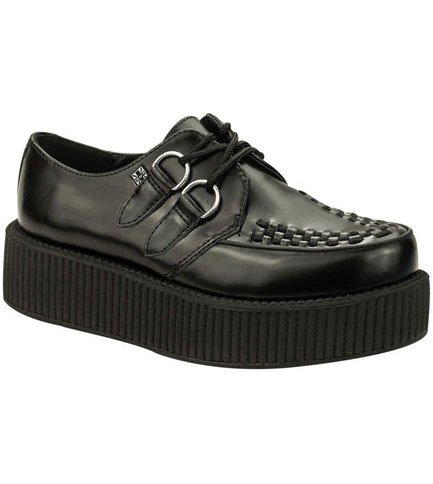 T.U.K. V6802 - Black Creepers Shoes