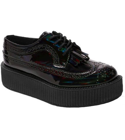 T.U.K. V8949 - Iridescent Vegan Creepers