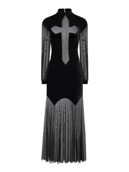Athena Cross Maxi Dress