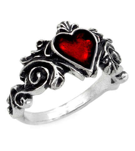Betrothal Heart Ring