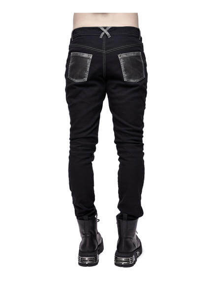 Carbon Cross Men's Gothic Jeans