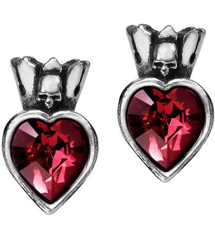 Claddagh Heart Earstuds