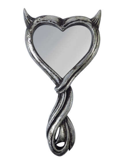 Devil's Heart Hand Mirror