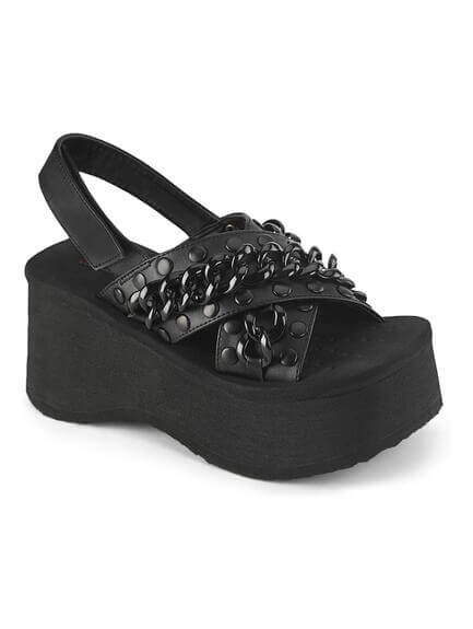 FUNN-12 Chained Platform Sandals