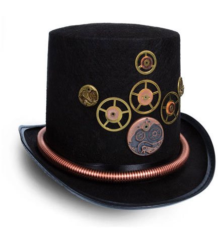 Steampunk Gears Hat