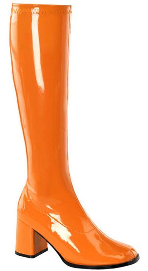 GOGO-300 Orange Gogo Boots