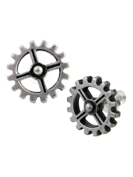 Industrilobe Gear Earrings