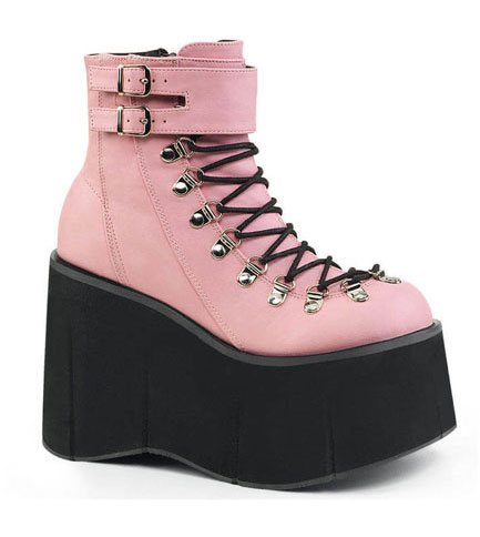 KERA-21 Pink Platform Boots