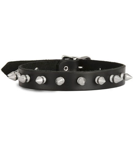 14C Leather Choker