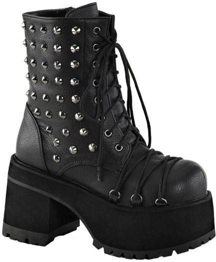 platform boots vegan