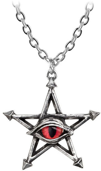 The Red Curse Pendant Necklace